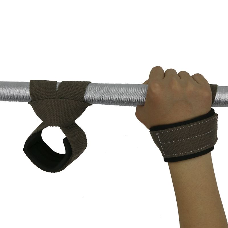 更新:79769497-97 (2對/2pair) 舉重健身手腕助力鈎助力帶 gym gloves power lifting hooks grips belt #PDC 760834