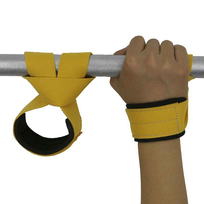 更新:79769497-97 (2對/2pair) 舉重健身手腕助力鈎助力帶 gym gloves power lifting hooks grips belt #PDC 760834