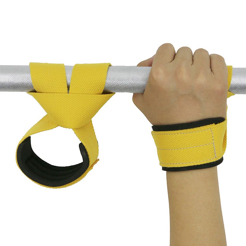 更新:79769497-97 (2對/2pair) 舉重健身手腕助力鈎助力帶 gym gloves power lifting hooks grips belt #PDC 760834