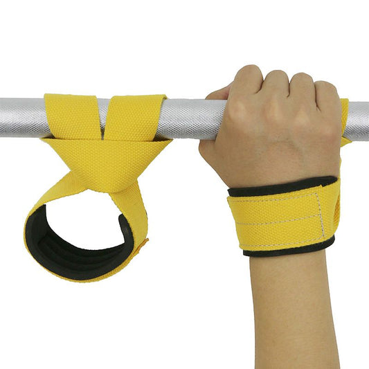 更新:79769497-97 (2對/2pair) 舉重健身手腕助力鈎助力帶 gym gloves power lifting hooks grips belt #PDC 760834