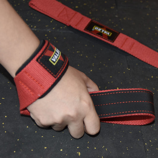更新:79769497-97 (2對/2pair) 舉重健身手腕助力鈎助力帶 gym gloves power lifting hooks grips belt #PDC 760834