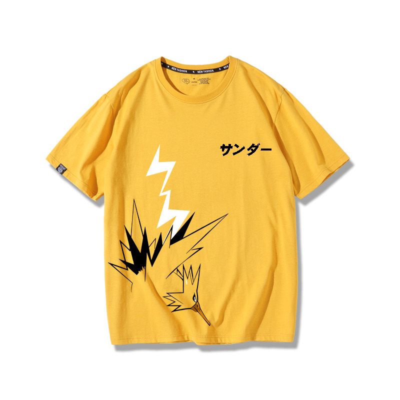 更新:79769496-98 (2pc/2件) 成人寵物小精靈比卡超pokemon tee #PDC 870756