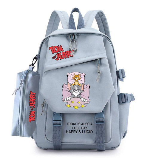 更新:79769496-88 背包背囊書包Tom and Jerry bag #PDC 811843