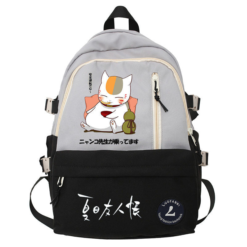 更新:79769496-88 背包背囊書包夏目友人帳 bag #PDC 811843