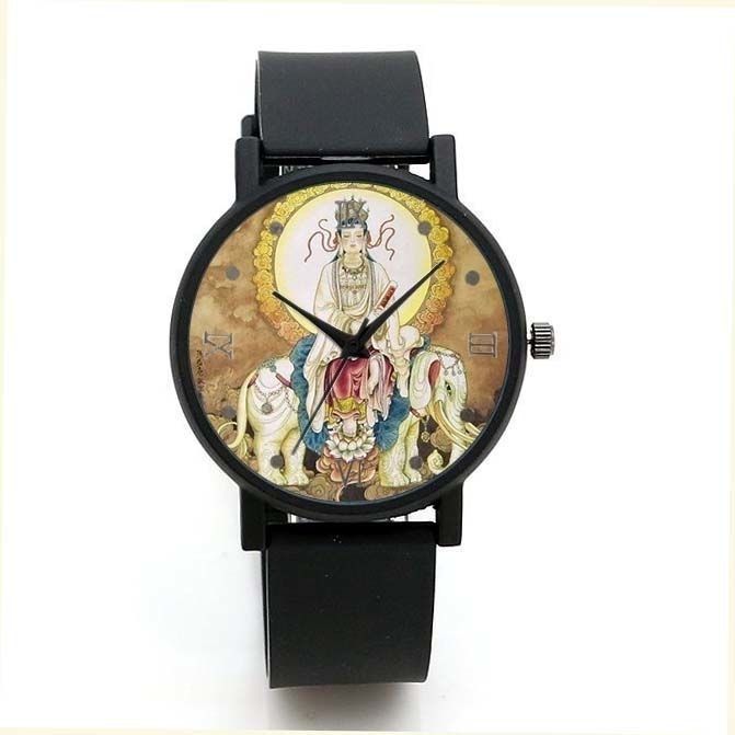 更新:79769495-99 (2pc/2隻) 手錶佛教佛像財神觀音彌勒佛大勢至菩薩 toy watch #PDC 790749