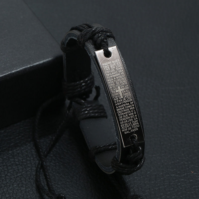 更新:79769495-98 (2pc/2件) 手鈪手鏈手鐲十字架 cross bracelet #pdc 750800