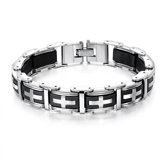 更新:79769495-98 (2pc/2件) 手鈪手鏈手鐲十字架 cross bracelet #pdc 750800