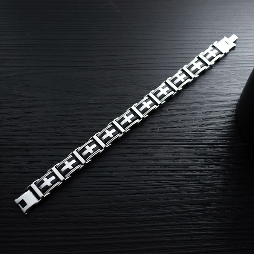 更新:79769495-98 (2pc/2件) 手鈪手鏈手鐲十字架 cross bracelet #pdc 750800