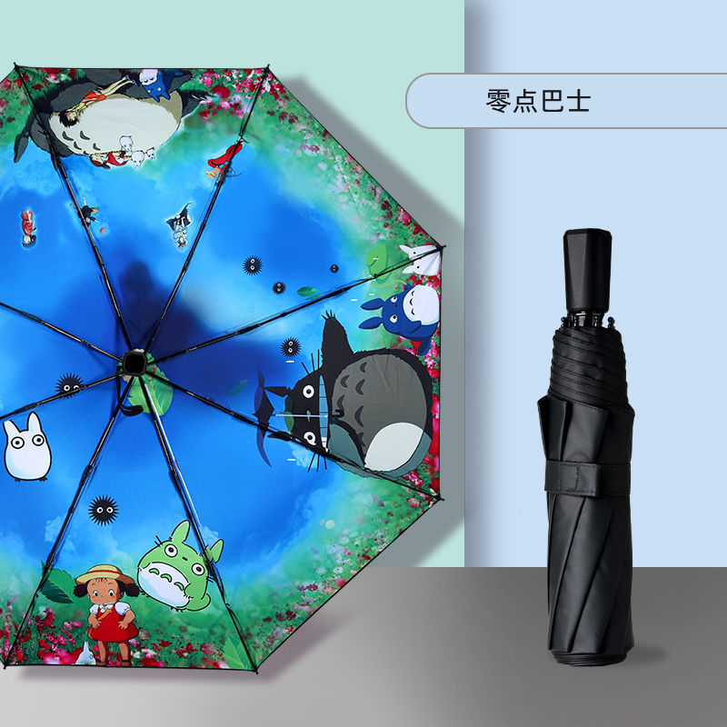 更新:79769495-95 (2pc/2件) 雨遮雨傘宮崎駿龍貓totoro umbrella #pdc 991409