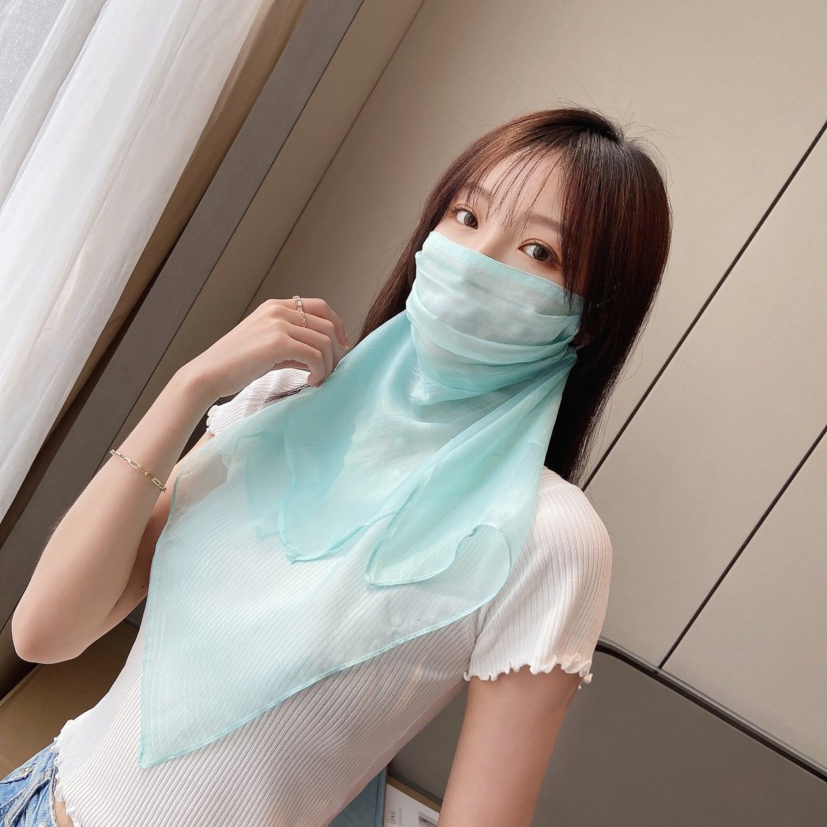 更新:79769494-99 (2pc/2件) 防風防曬頭套面罩 ski sunscreen mask #pdc 950717