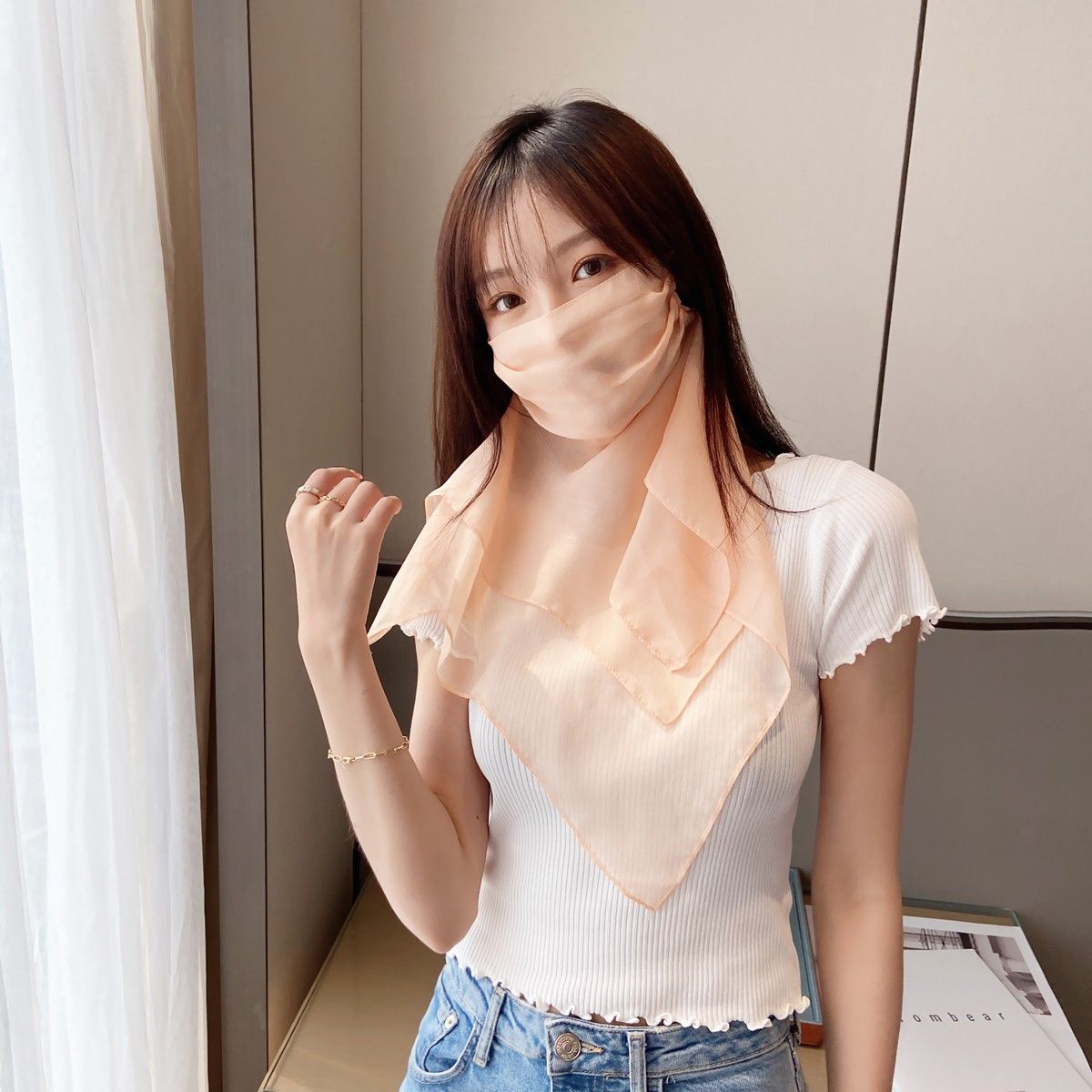 更新:79769494-99 (2pc/2件) 防風防曬頭套面罩 ski sunscreen mask #pdc 950717