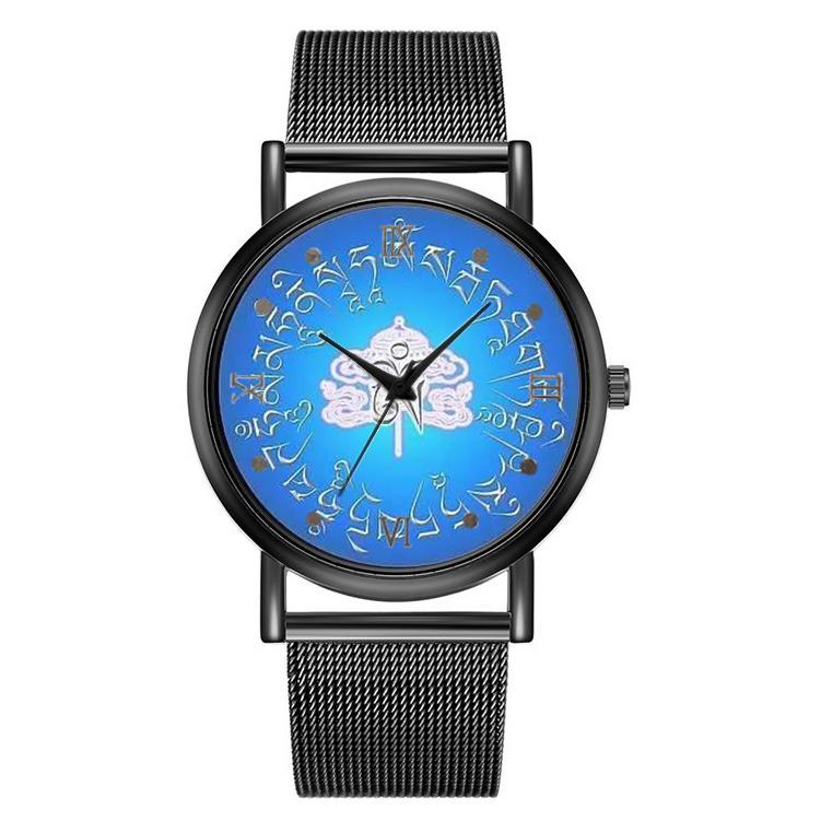 更新:79769494-94 (2pc/2隻) 手錶六字真言楞嚴咒大悲咒佛教 toy watch #PDC 802041