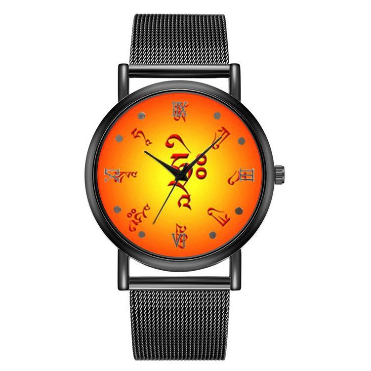 更新:79769494-94 (2pc/2隻) 手錶六字真言楞嚴咒大悲咒佛教 toy watch #PDC 802041