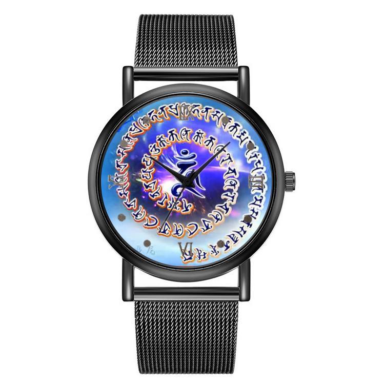 更新:79769494-94 (2pc/2隻) 手錶六字真言楞嚴咒大悲咒佛教 toy watch #PDC 802041