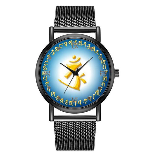 更新:79769494-94 (2pc/2隻) 手錶六字真言楞嚴咒大悲咒佛教 toy watch #PDC 802041