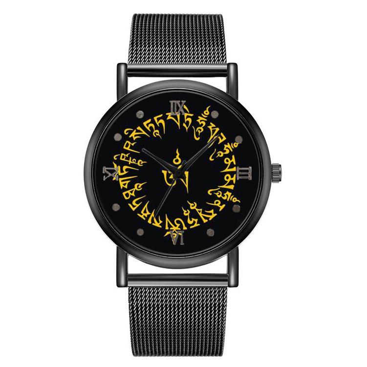 更新:79769494-94 (2pc/2隻) 手錶六字真言楞嚴咒大悲咒佛教 toy watch #PDC 802041
