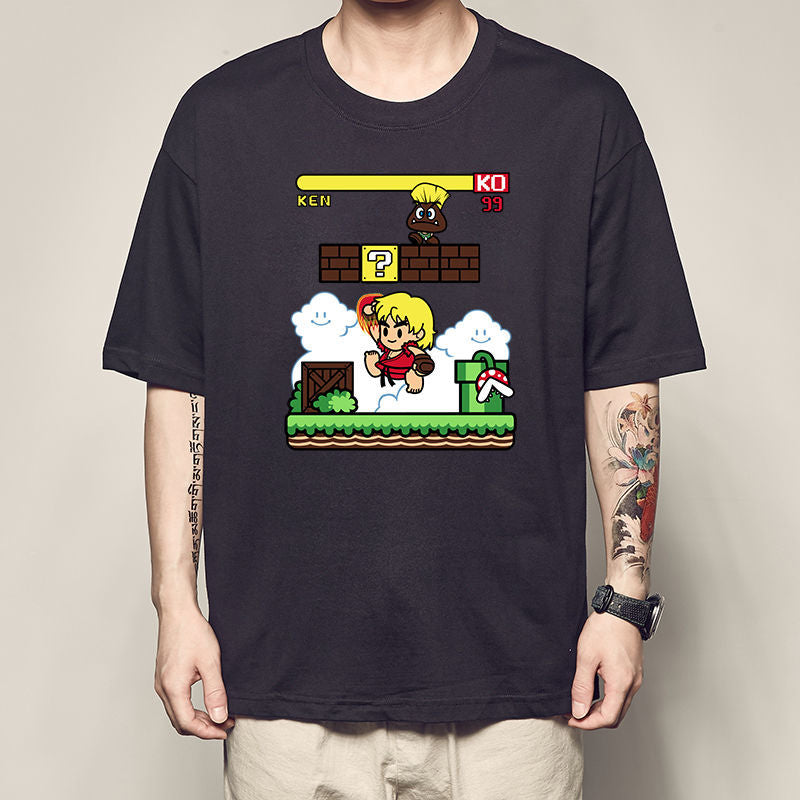 更新:79769493-99 (2pc/2件) 成人街頭霸王street fighter tee #PDC 940717