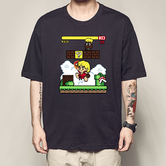 更新:79769493-99 (2pc/2件) 成人街頭霸王street fighter tee #PDC 940717