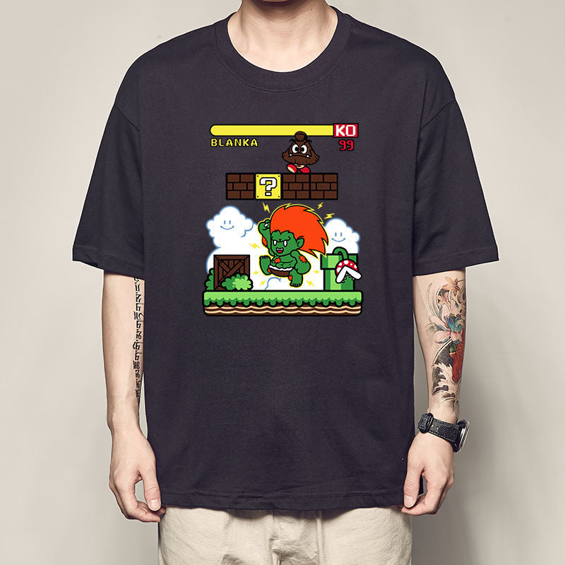 更新:79769493-99 (2pc/2件) 成人街頭霸王street fighter tee #PDC 940717