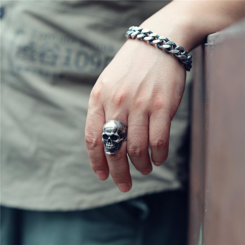 更新:79769493-96 (2pc/2件) 戒指骷髏頭 skull ring #pdc 700833