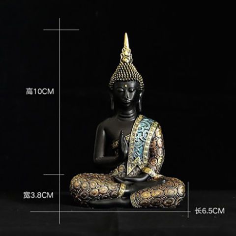 更新:79769493-95 樹脂風水擺設佛像泰國 decoration thai Buddha #pdc 680839