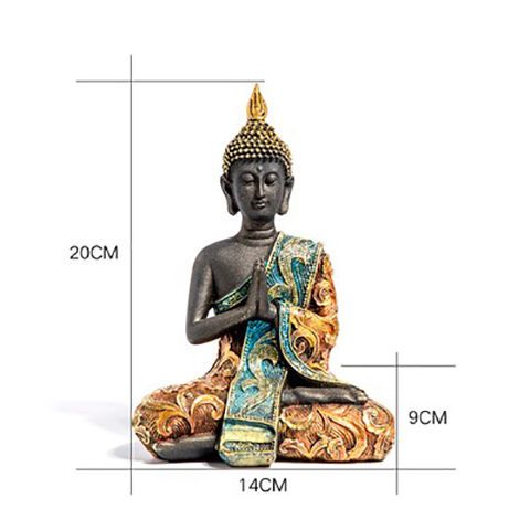 更新:79769493-95 樹脂風水擺設佛像泰國 decoration thai Buddha #pdc 680839