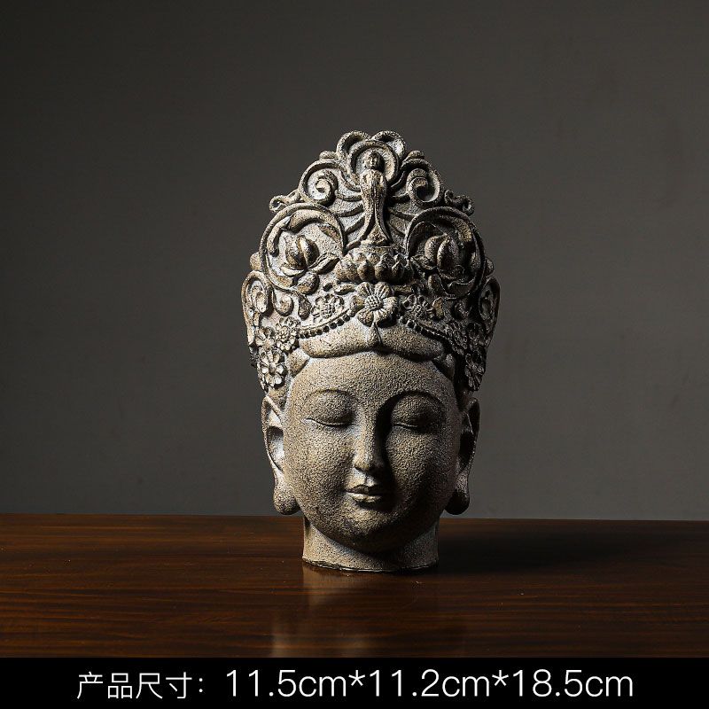 更新:79769493-95 樹脂風水擺設佛像泰國 decoration thai Buddha #pdc 680839