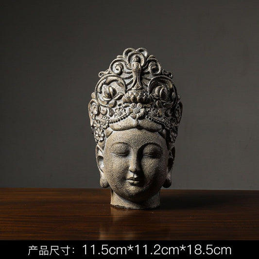 更新:79769493-95 樹脂風水擺設佛像泰國 decoration thai Buddha #pdc 680839