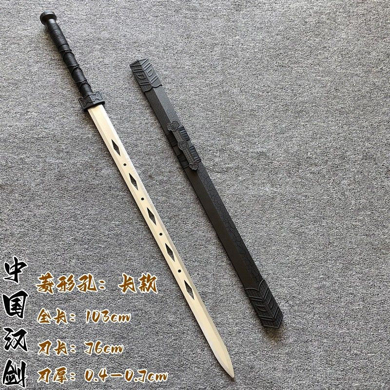 更新:79769492-99 (2pc/2件) 木製武士刀擺設漢劍 wooden sword decoration #pdc 880724