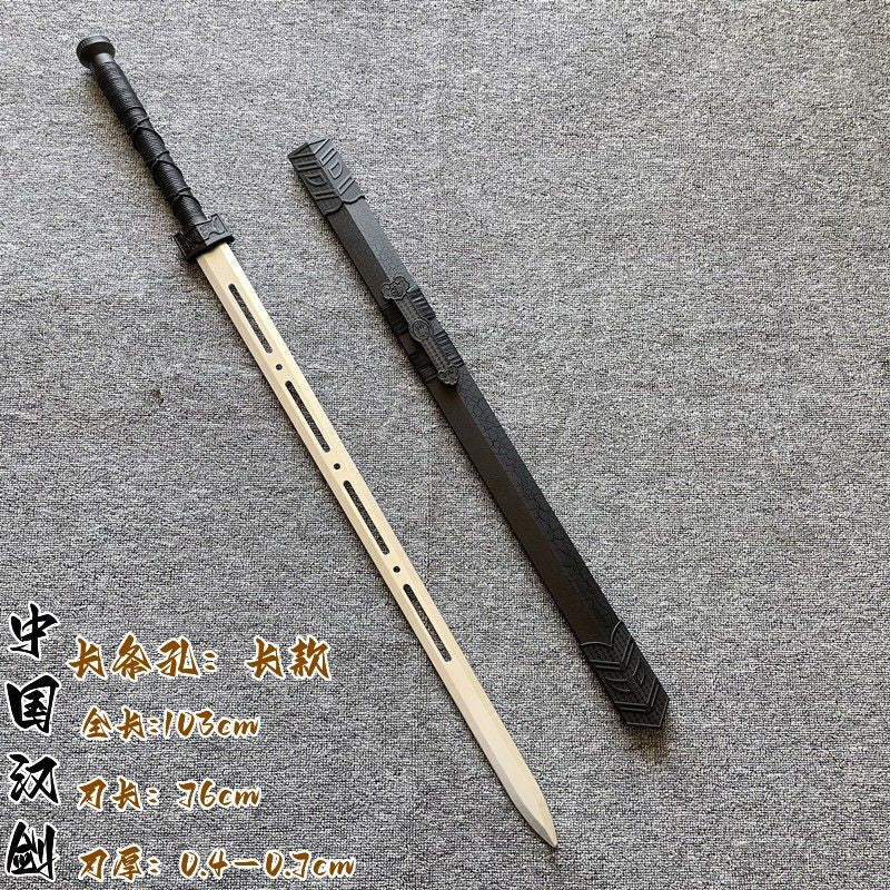 更新:79769492-99 (2pc/2件) 木製武士刀擺設漢劍 wooden sword decoration #pdc 880724