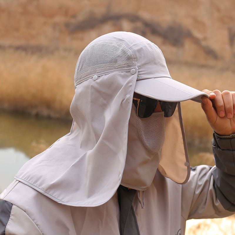 更新:79769492-97 (2pc/2件) 防曬太陽帽游水釣魚遠足行山露營 sun screen protection hat cap #pdc 770750