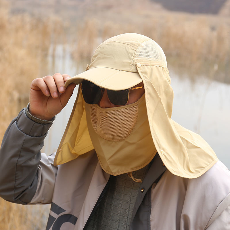 更新:79769492-97 (2pc/2件) 防曬太陽帽游水釣魚遠足行山露營 sun screen protection hat cap #pdc 770750