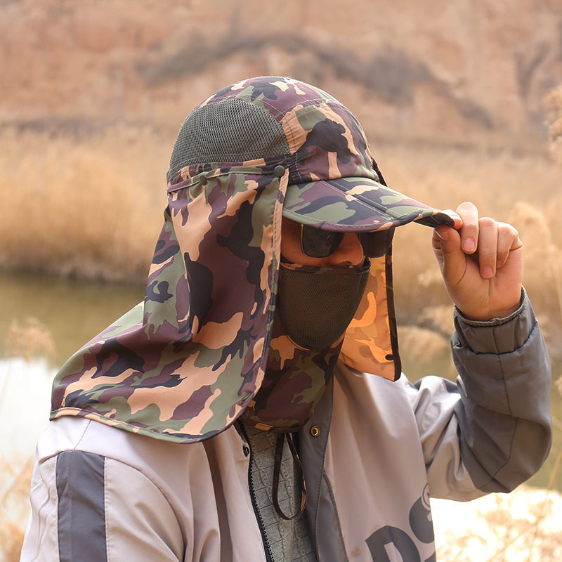 更新:79769492-97 (2pc/2件) 防曬太陽帽游水釣魚遠足行山露營 sun screen protection hat cap #pdc 770750