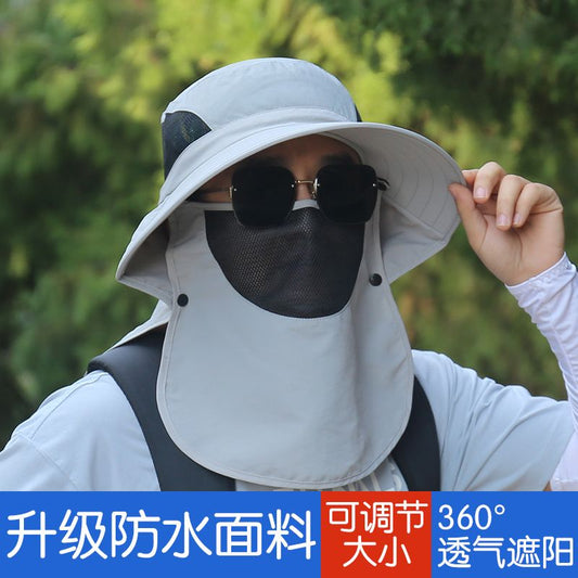 更新:79769492-97 (2pc/2件) 防曬太陽帽游水釣魚遠足行山露營 sun screen protection hat cap #pdc 770750