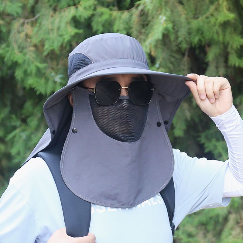 更新:79769492-97 (2pc/2件) 防曬太陽帽游水釣魚遠足行山露營 sun screen protection hat cap #pdc 770750