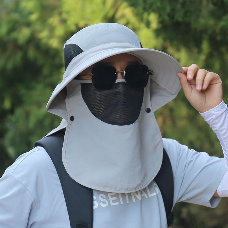 更新:79769492-97 (2pc/2件) 防曬太陽帽游水釣魚遠足行山露營 sun screen protection hat cap #pdc 770750