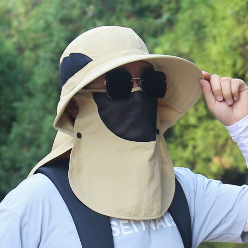 更新:79769492-97 (2pc/2件) 防曬太陽帽游水釣魚遠足行山露營 sun screen protection hat cap #pdc 770750