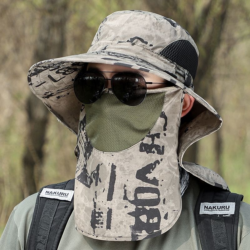 更新:79769492-97 (2pc/2件) 防曬太陽帽游水釣魚遠足行山露營 sun screen protection hat cap #pdc 770750