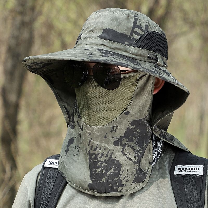 更新:79769492-97 (2pc/2件) 防曬太陽帽游水釣魚遠足行山露營 sun screen protection hat cap #pdc 770750