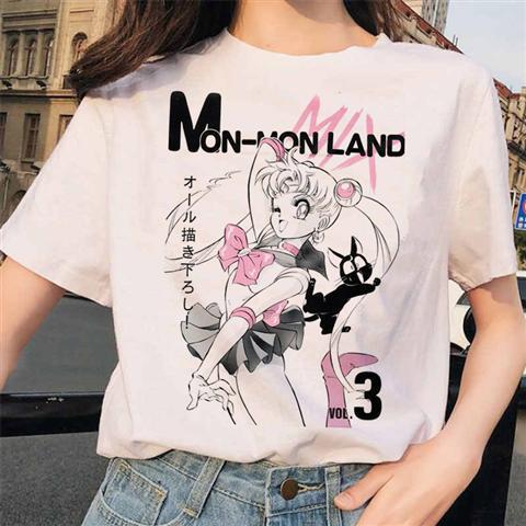 更新:79769491-92 (2件/2pc) 成人美少女戰士sailor Moon tee #pdc 810760
