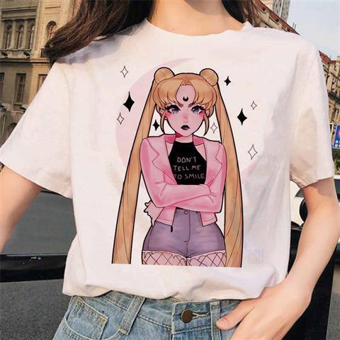 更新:79769491-92 (2件/2pc) 成人美少女戰士sailor Moon tee #pdc 810760