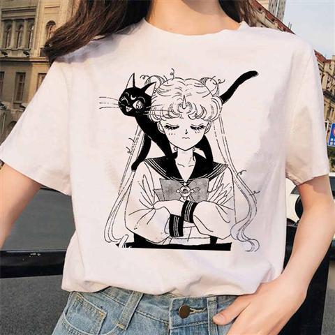 更新:79769491-92 (2件/2pc) 成人美少女戰士sailor Moon tee #pdc 810760