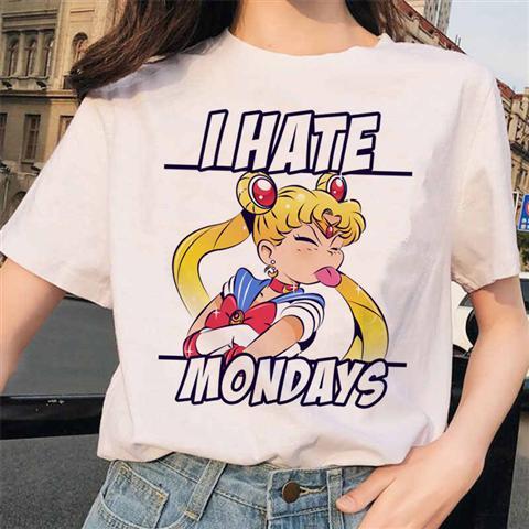 更新:79769491-92 (2件/2pc) 成人美少女戰士sailor Moon tee #pdc 810760