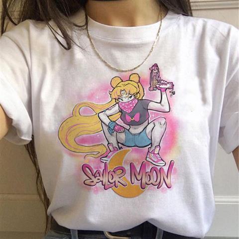 更新:79769491-92 (2件/2pc) 成人美少女戰士sailor Moon tee #pdc 810760