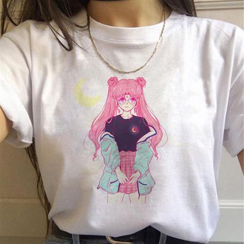 更新:79769491-92 (2件/2pc) 成人美少女戰士sailor Moon tee #pdc 810760