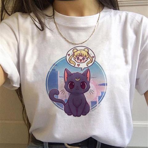 更新:79769491-92 (2件/2pc) 成人美少女戰士sailor Moon tee #pdc 810760