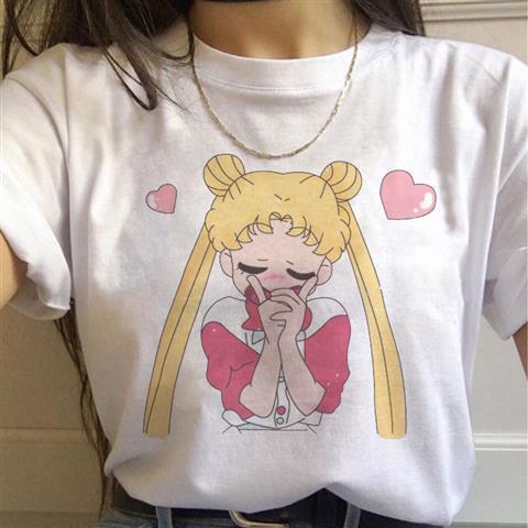 更新:79769491-92 (2件/2pc) 成人美少女戰士sailor Moon tee #pdc 810760