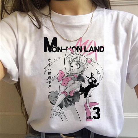 更新:79769491-92 (2件/2pc) 成人美少女戰士sailor Moon tee #pdc 810760