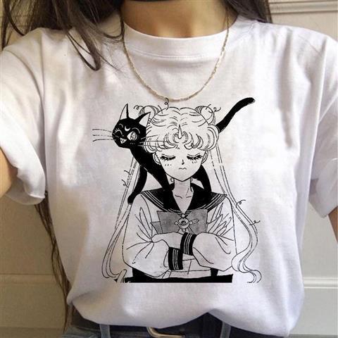 更新:79769491-92 (2件/2pc) 成人美少女戰士sailor Moon tee #pdc 810760