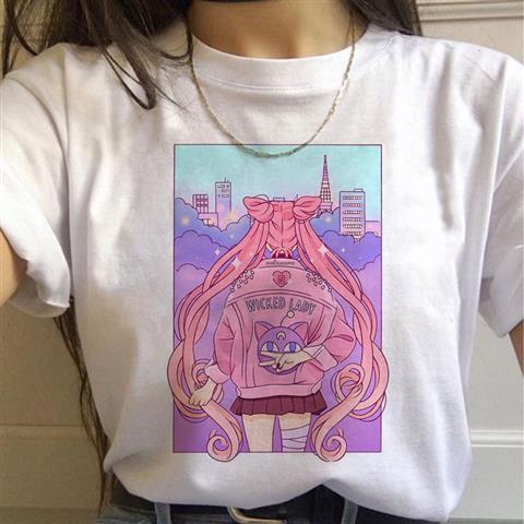 更新:79769491-92 (2件/2pc) 成人美少女戰士sailor Moon tee #pdc 810760